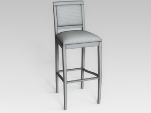 stool bar Modelo 3D