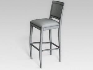 stool bar Modelo 3D