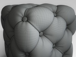 pouf 007 3D Модель