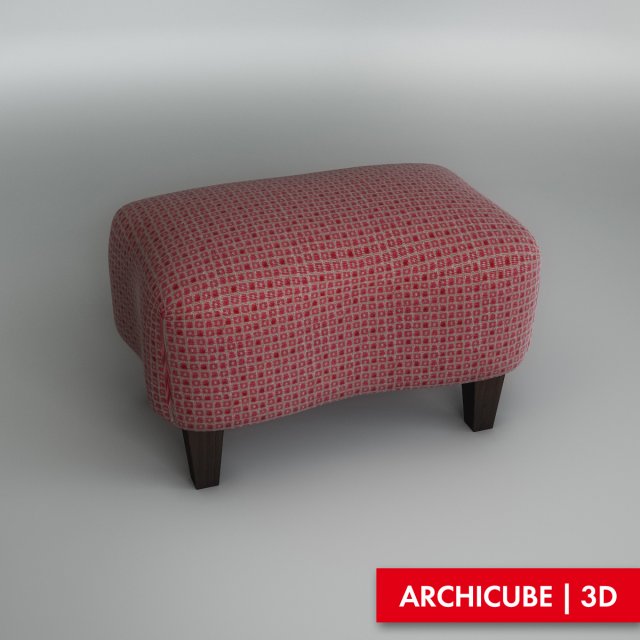 banquette 040 3D Model .c4d .max .obj .3ds .fbx .stl .blend 