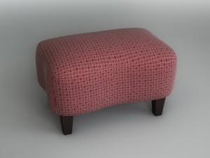 banquette 040 Model 3D