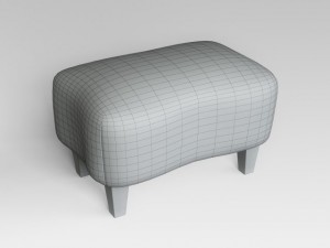 banquette 040 3D Model