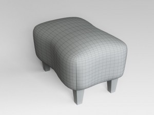 banquette 040 3D Model