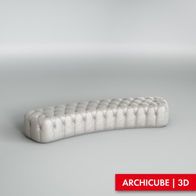 pouf 060 3D 模型 .c4d .max .obj .3ds .fbx .stl .blend 