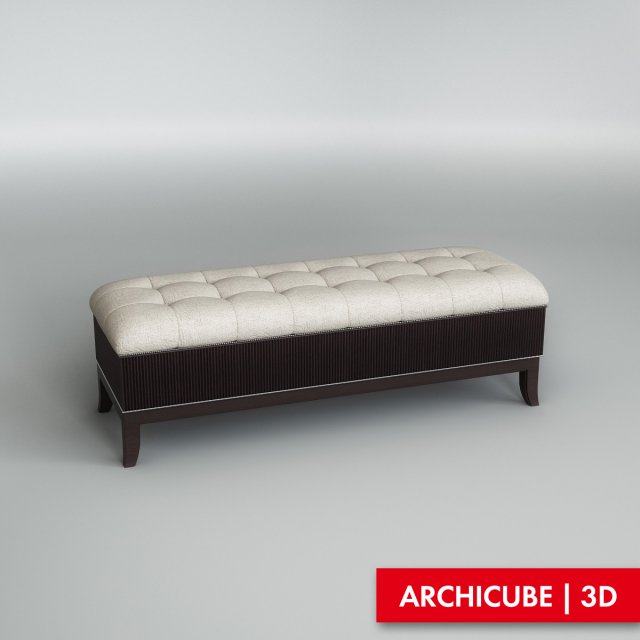 classic bench 005 3D 模型 .c4d .max .obj .3ds .fbx .stl .blend 