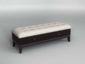 classic bench 005 3D 模型