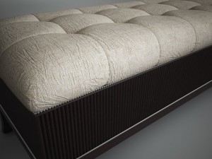 classic bench 005 3D 模型