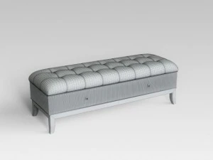 클래식 벤치 005 3D 모델