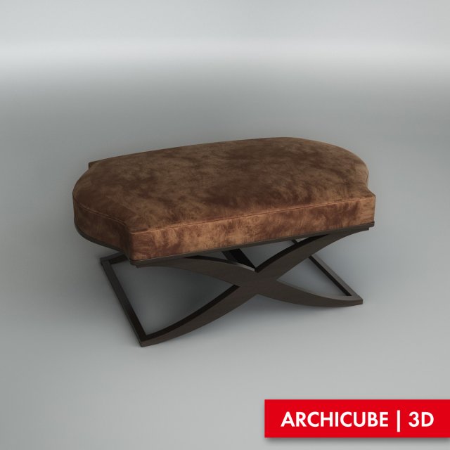 classic bench 006 3D Model .c4d .max .obj .3ds .fbx .stl .blend 