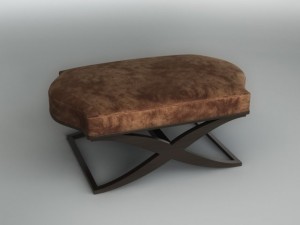 classic bench 006 Model 3D