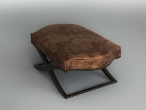 classic bench 006 3D Model