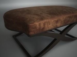 classic bench 006 3D Model