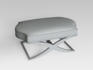 classic bench 006 3D Model