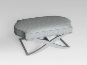 classic bench 006 3D Model