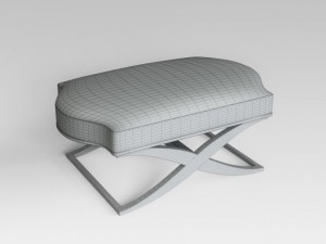 classic bench 006 3D Model