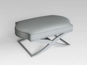classic bench 006 3D Model