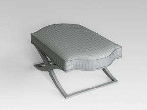 classic bench 006 3D Model