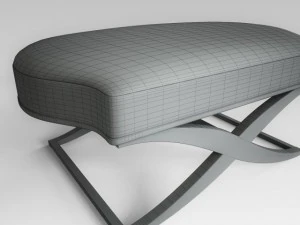 classic bench 006 3D Model