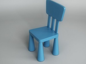 childrens chair Modèle 3D