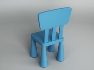 childrens chair Modèle 3D