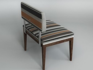 bench Model 3D