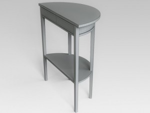 console table 001 3D 模型