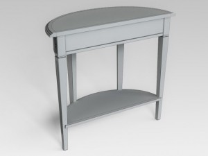 console table 002 3D 模型