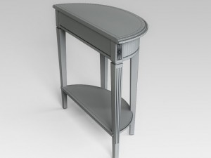 console table 002 3D 模型