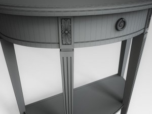 console table 002 3D 模型