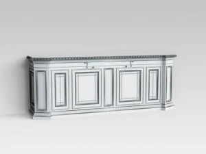 classic commode 3D Model