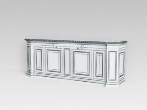 classic commode 3D Model