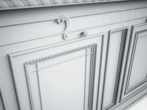 classic commode 3D Model