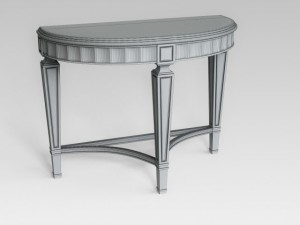 console table 004 Modelo 3D