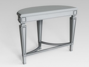 console table 004 Modelo 3D