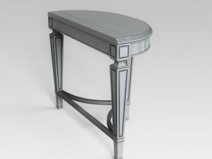 console table 004 Modelo 3D