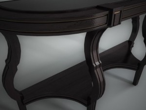 console table 005 3D 模型