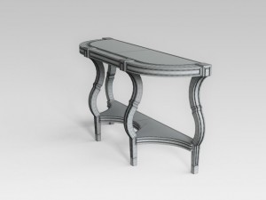 console table 005 3D 模型