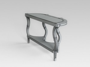 console table 005 3D 模型