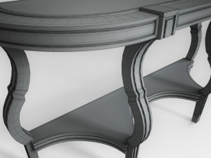 console table 005 3D 模型