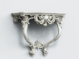 console table 070 Model 3D