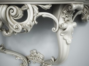 console table 070 Model 3D