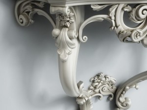 console table 070 Model 3D