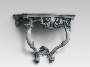 console table 070 Model 3D