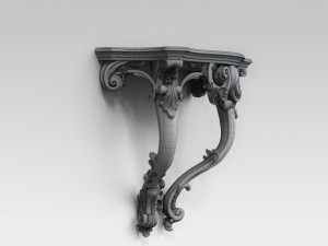 console table 070 Model 3D