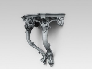 console table 070 Model 3D