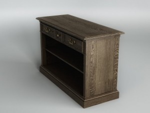 wooden console 3D Model