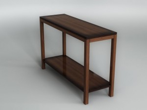 console table 011 3D 模型