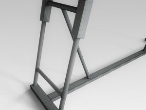 console table 012 3D Модель