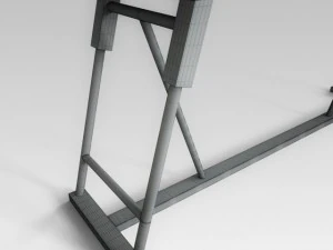 console table 012 3D Model