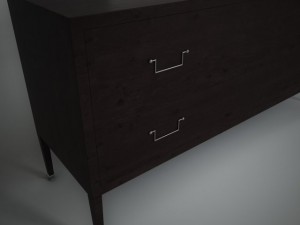console table 003 3D Model
